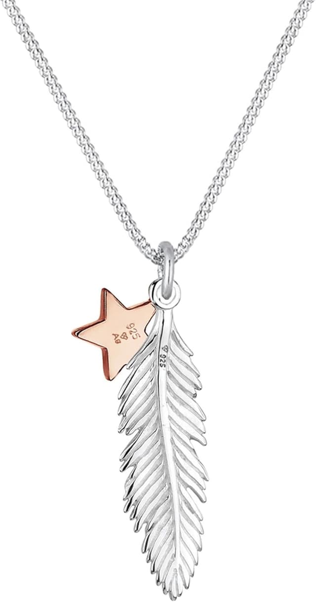 Detalle 2 de Elli Halskette Feder Stern 45 cm