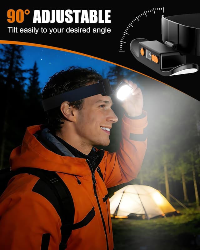 Thumbnail 3 de Mohard Head Torch Rechargeable 230° Wide Beam