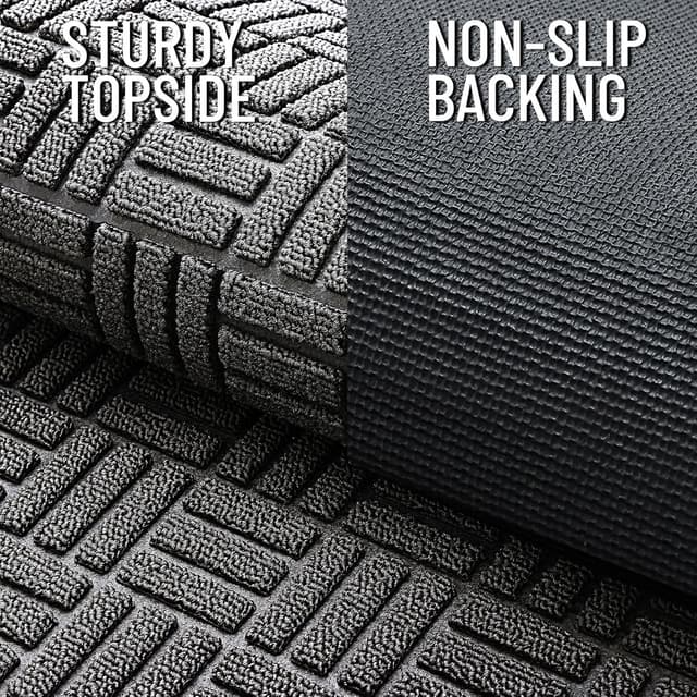 Thumbnail 4 de OLANLY Front Door Mat 29.5x17 Absorbent Doormat