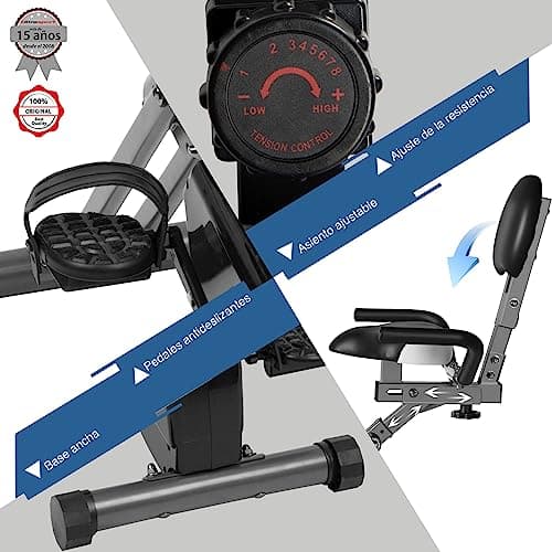 Thumbnail 2 de Ultrasport Bicicleta estática recumbent para mayores, extra cómodo