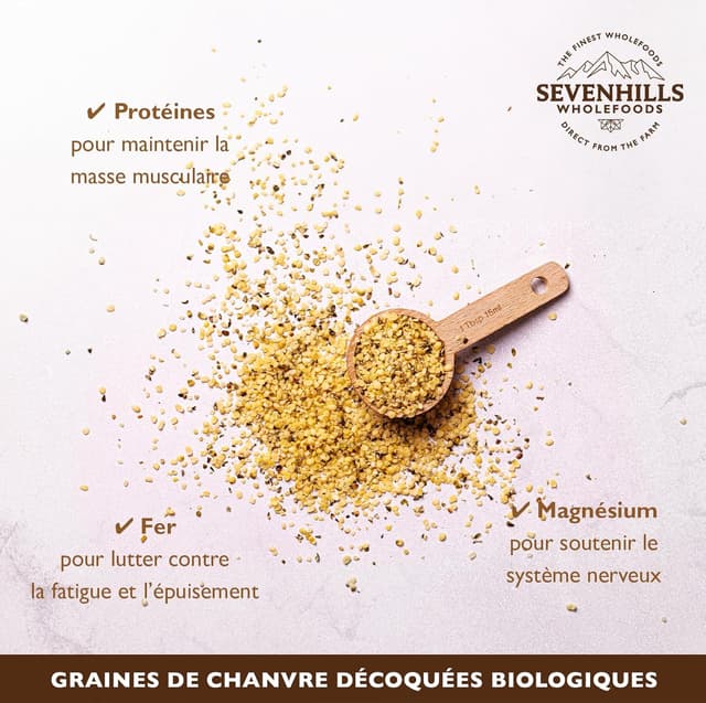 Thumbnail 2 de Sevenhills Wholefoods Graines de chanvre 1 kg đ±