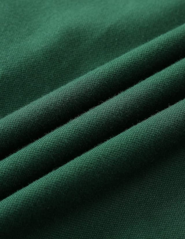 Detalle 2 de KUNJLELP Men's Cotton Pique Polo Shirt M