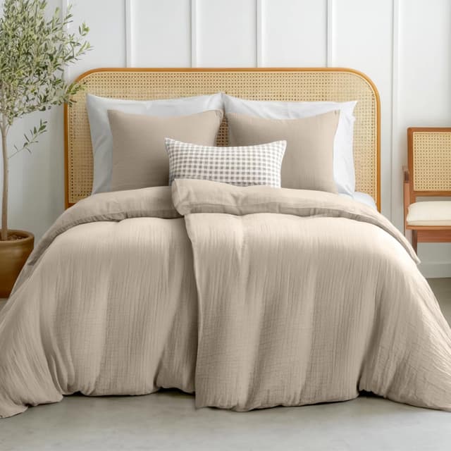 Detalle de Dreamzie Musselin Bettwäsche 135x200 cm