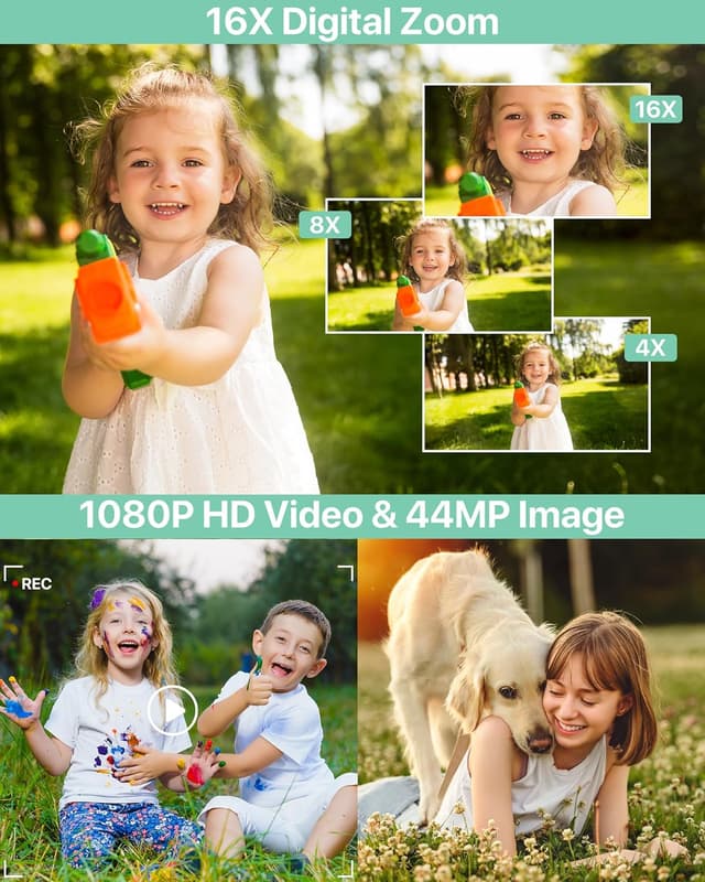 Detalle 2 de Digitalkamera 1080P 44MP 16X Digitalzoom