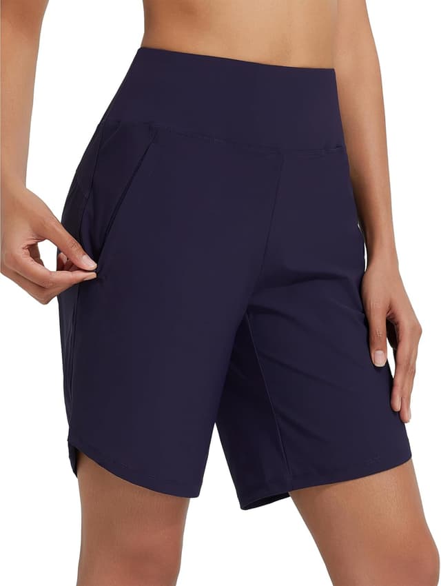 Thumbnail 6 de baleaf Damen 9" Badeshorts lang fürs Schwimmen mit UPF50+ und Reißverschlusstaschen