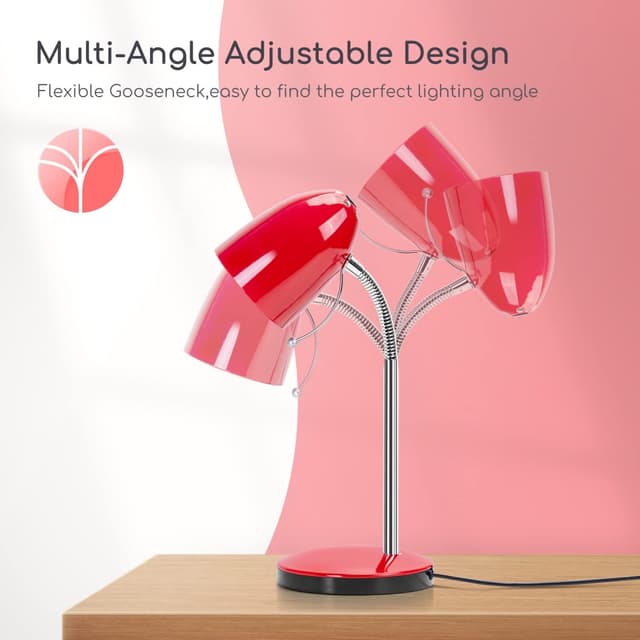 Thumbnail 5 de Aigostar Lámpara Escritorio Retro E27 153 cm