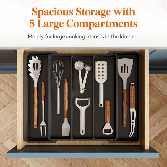 Thumbnail 3 de Lifewit Utensil Organizer, 14" ⚙