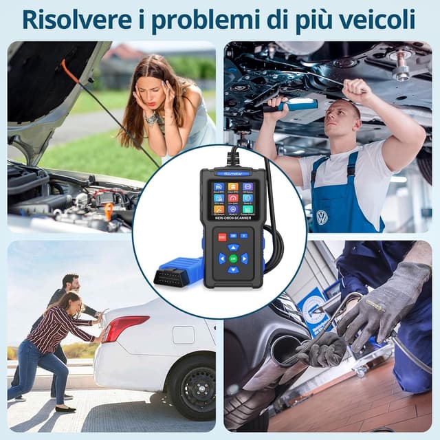 Thumbnail 6 de ALLmeter OBD2 Auto Diagnostica Professionale 2,4"