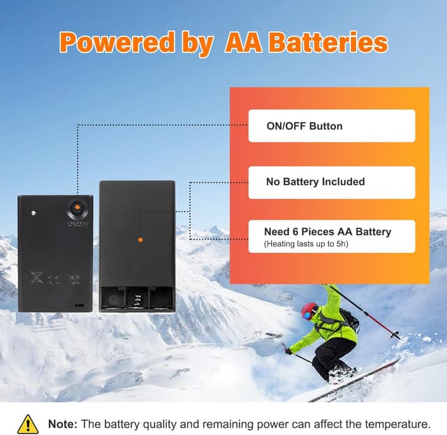 Thumbnail 4 de MUTOUHE Electric Heated Socks battery-powered for winter