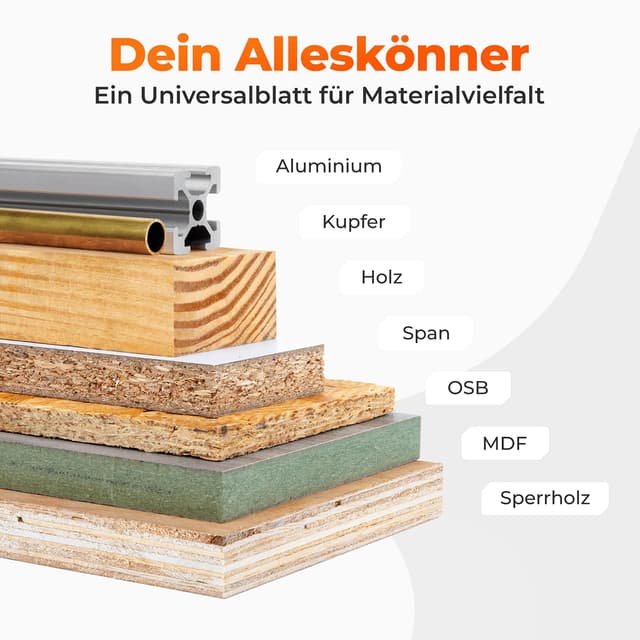 Detalle de BAUBECK Sägeblatt 315x30 3 mm Z30 (Zuschnitt in Holz mit Nägel) für Tischkreissägen