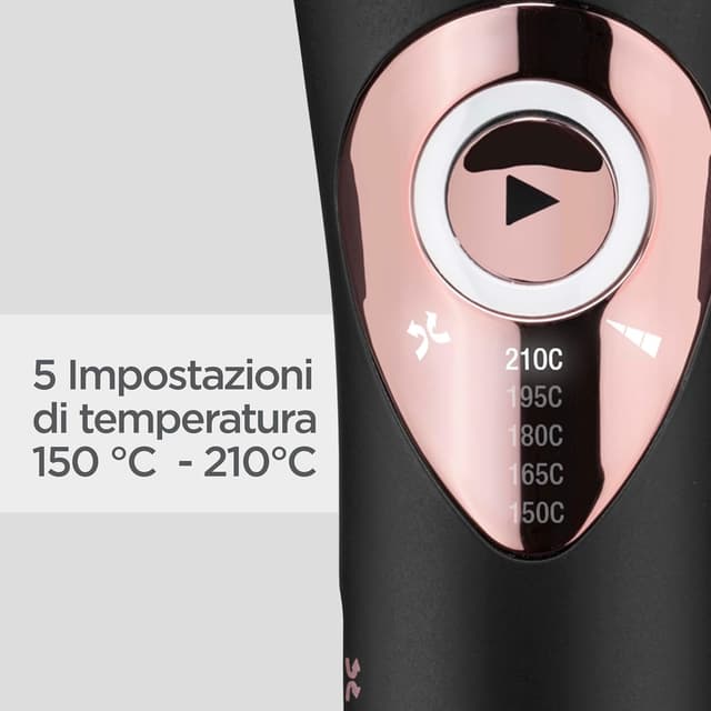 Detalle de BaByliss Curl Secret Lite C1031E, arricciacapelli automatico per onde e ricci naturali fino a 210°C
