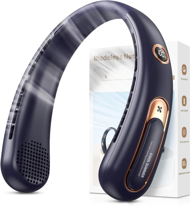 Imagen de Ventilateur de cou 4000mAh 15h 🌀 en OfertitasTOP