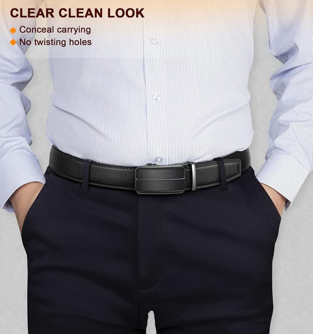 Thumbnail 6 de BULLIANT Leather Ratchet Belt 35mm 📏