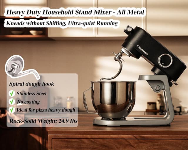 Detalle 2 de Kraftsman Stand Mixer 5.3 Quart 🧁