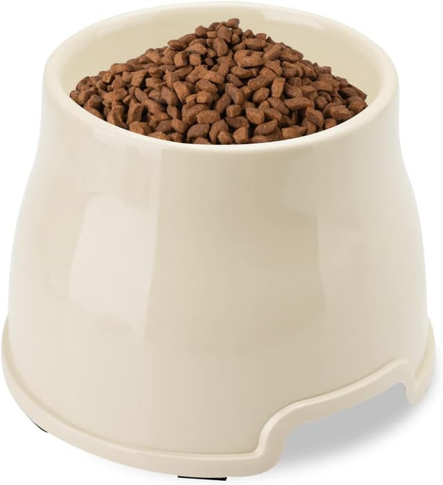 Detalle de TOWEAR Long Ears Dog Bowl (Spaniel) – Elevated, Non-slip Raised Feeder for Food & Water