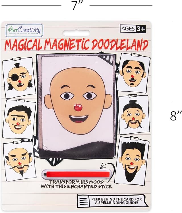 Thumbnail 4 de ArtCreativity Magnetic Drawing Face 2 Pack