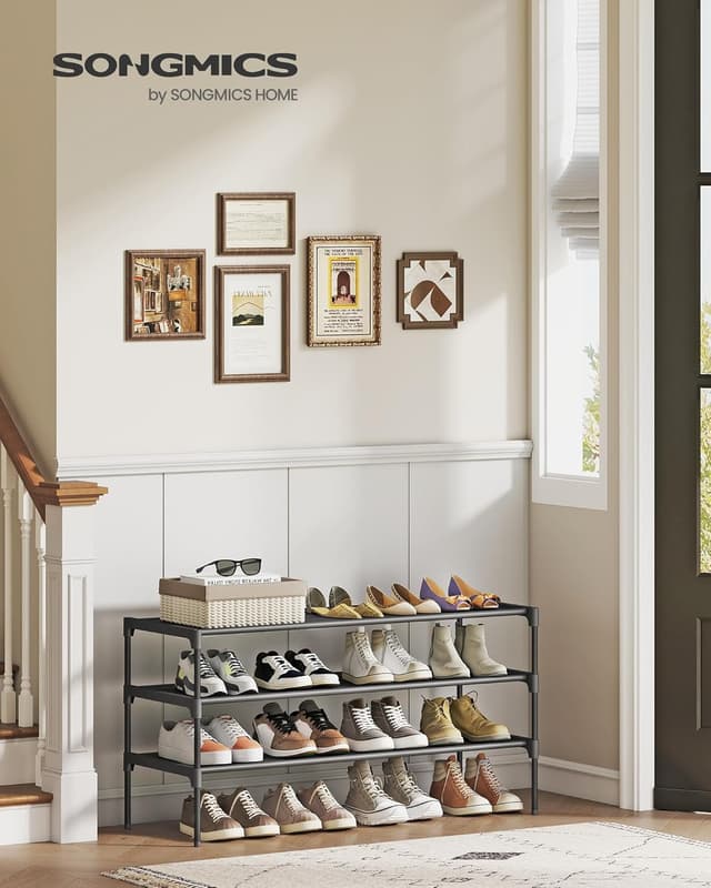 Thumbnail 1 de SONGMICS Scarpiera a 3 Ripiani 29,7x91,8x53,5 cm