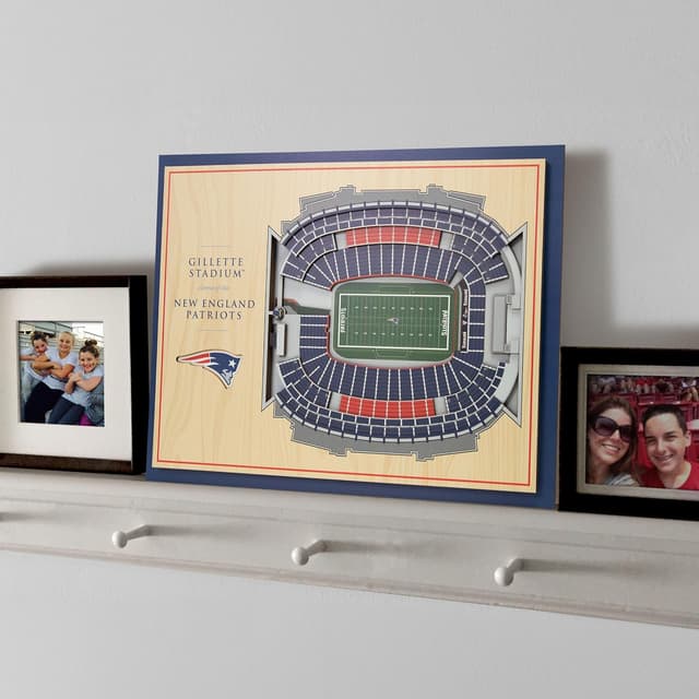 Detalle 2 de YouTheFan NFL 5-Layer StadiumView Wall Art (17" x 13" )
