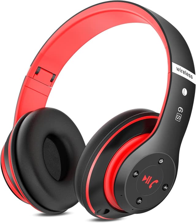 Thumbnail 6 de Rebocico Bluetooth over-ear headphones (Black & Gold) with 6 EQ modes, 65 hours playtime and built-in mic