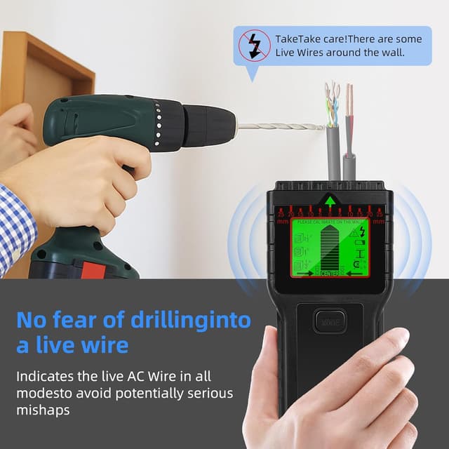 Thumbnail 5 de 8 in 1 Stud Finder Wall Scanner