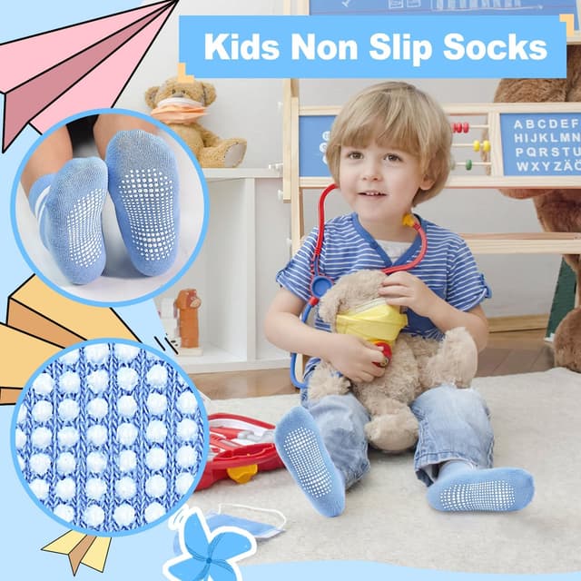 Thumbnail 1 de DECOVICI Kids Grip Socks 15 Pairs
