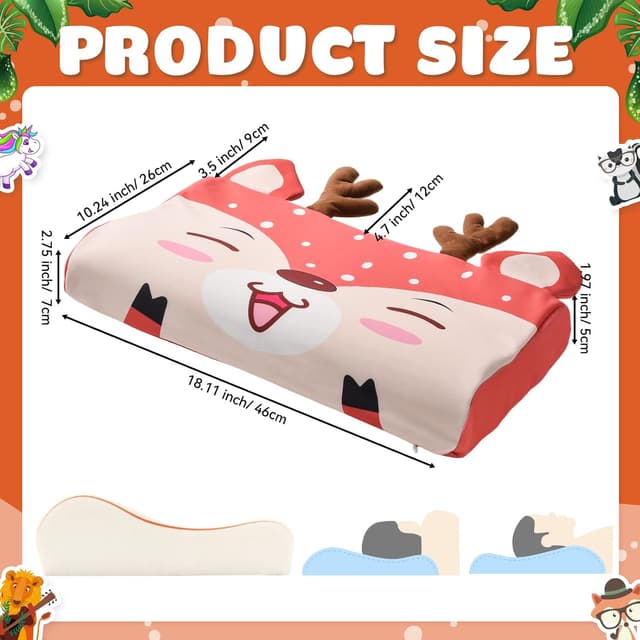 Detalle 2 de YAOZUP Calmly Kinderkissen 46x26 cm Kopfkissen