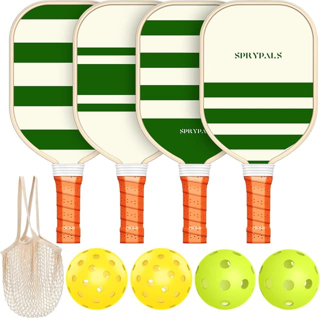 Imagen de Pickleball Paddles 9-Ply Basswood Set en OfertitasTOP