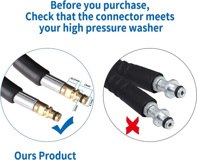 Thumbnail 2 de Karcher 10M high-pressure washer hose for K Series