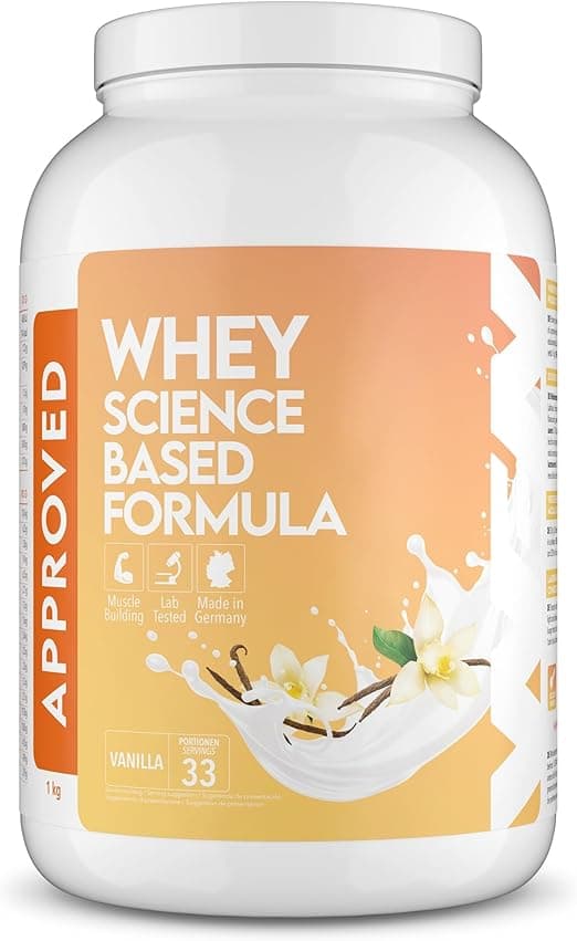Imagen de WFN Approved Whey Vainilla 1kg 🥤 Proteína en polvo alemana en OfertitasTOP