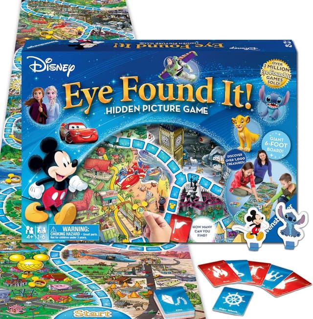 Detalle de Ravensburger Disney Eye Found It game 15-min