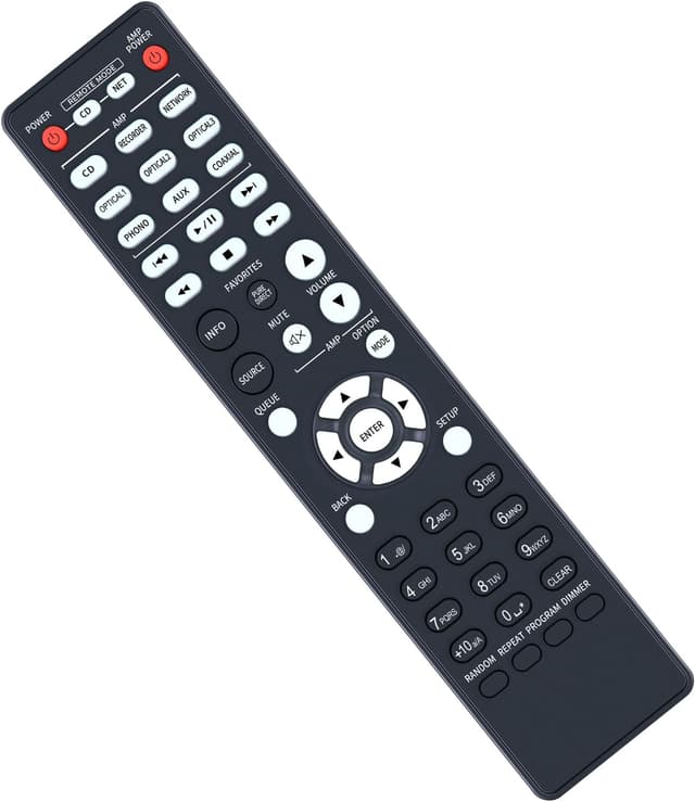 Detalle 1 de GOUYESHO RC-1223 Replacement Remote for Denon CD and Amplifier Models (DCD-800NE, PMA-800NE, and others)