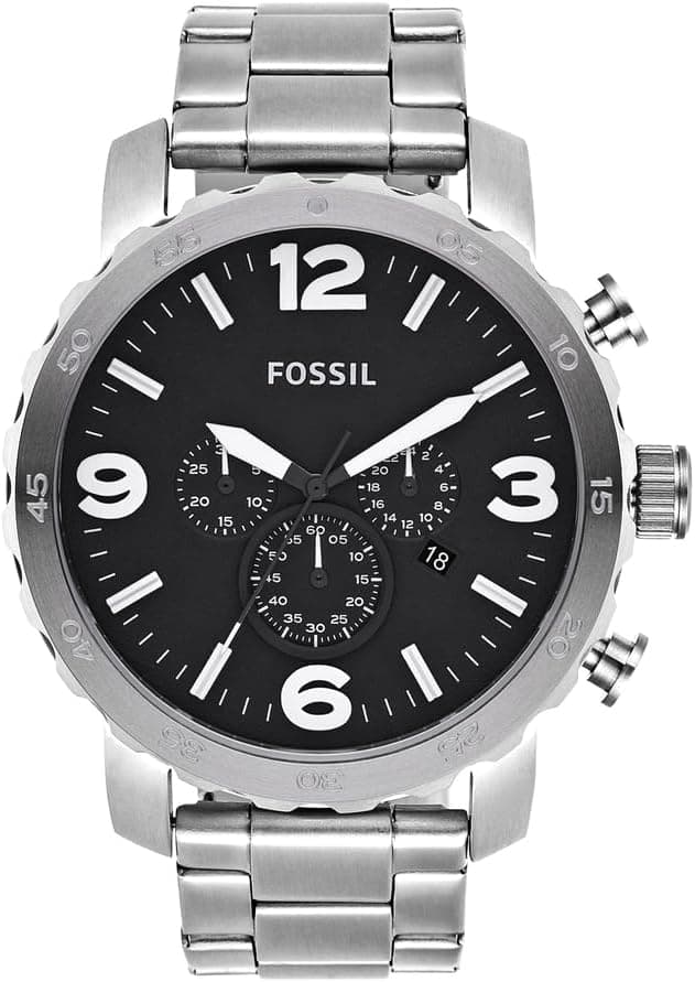 Imagen de Fossil Cinturón de piel marrón 50 mm en OfertitasTOP