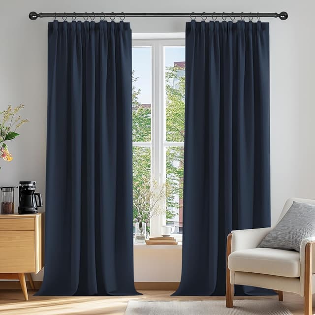 Detalle de Deconovo Deconovo Thermal blackout curtains 90 x 108