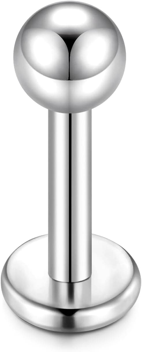 Imagen de CIZME 16G Sterling Lip Bar Stud en OfertitasTOP