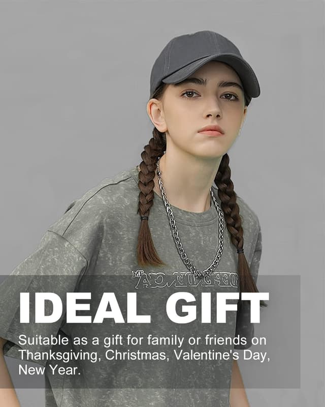 Detalle de Zylioo Casquette XL/XXL hommes grandes tailles (55 à 65 cm) en coton, visière 7/9 cm