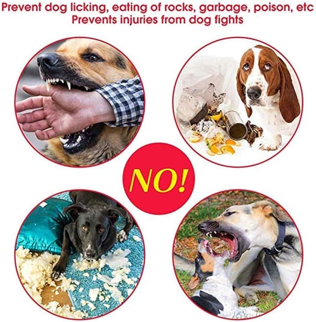 Detalle de HEELE Maulkorb für Hunde (XL, Schwarz) mit verstellbarer Schlaufe, atmungsaktivem Nylon