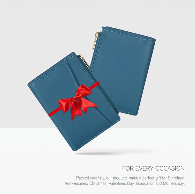 Thumbnail 4 de Oak Leathers Nappa Ottanio RFID Leather Wallet 👛