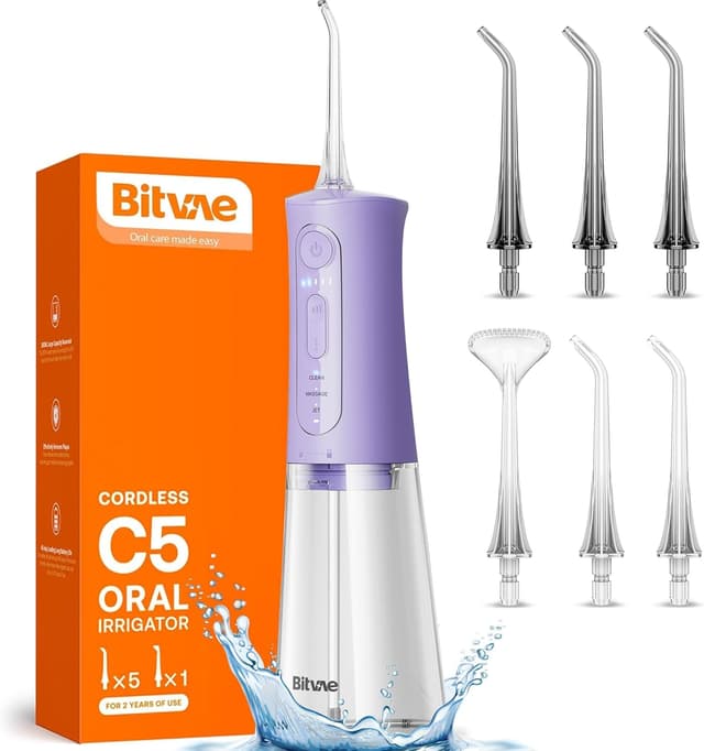 Thumbnail 6 de Bitvae Water Dental Flosser Cordless 6-tip 🚰