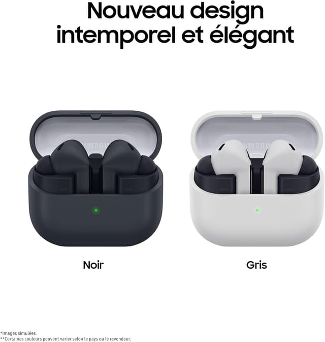 Detalle de Samsung Galaxy Buds3 FE réduction active de bruit