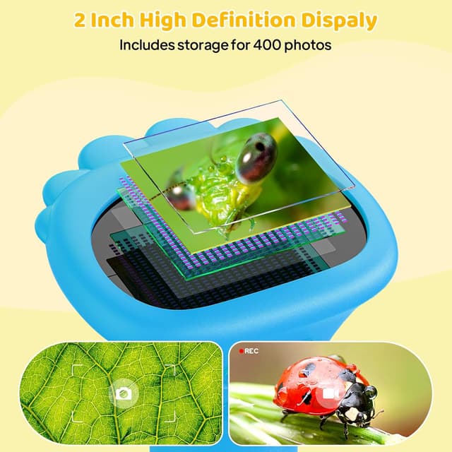 Detalle 2 de Kids Microscope 2-inch Pocket Scope, 10X-1000X