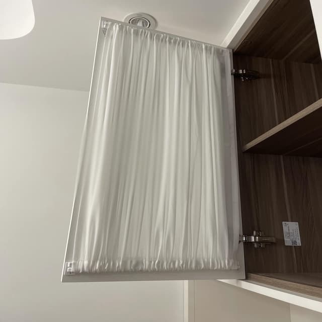 Thumbnail 6 de Honeyes Asta per tende plastica regolabile telescopica autoadesiva bianca (2 pezzi, 30–50 cm)