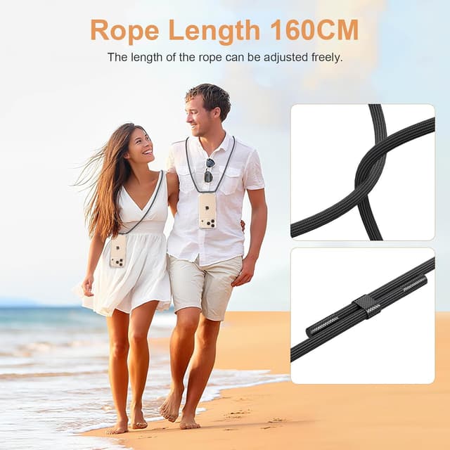 Detalle 1 de Cover per iPhone 17 Pro Max con cordino 6,9