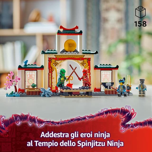 Detalle 2 de LEGO NINJAGO Spinjitzu Temple 4 anni 71831