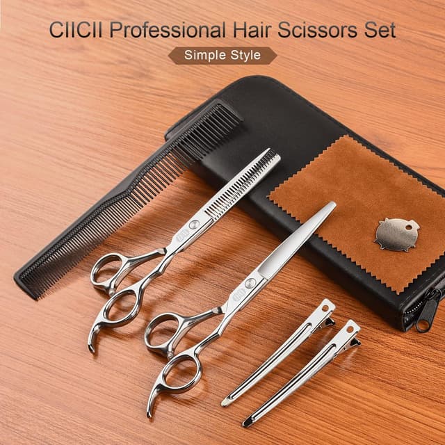 Thumbnail 6 de CIICII Hair cutting scissors set 6.7 inch