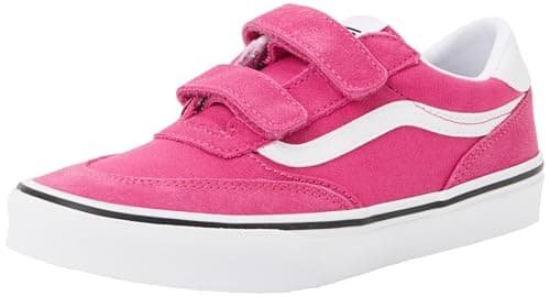 Detalle de Vans Brooklyn LS V para niñas en canvas Raspberry Rose 1 (talla 37 EU)