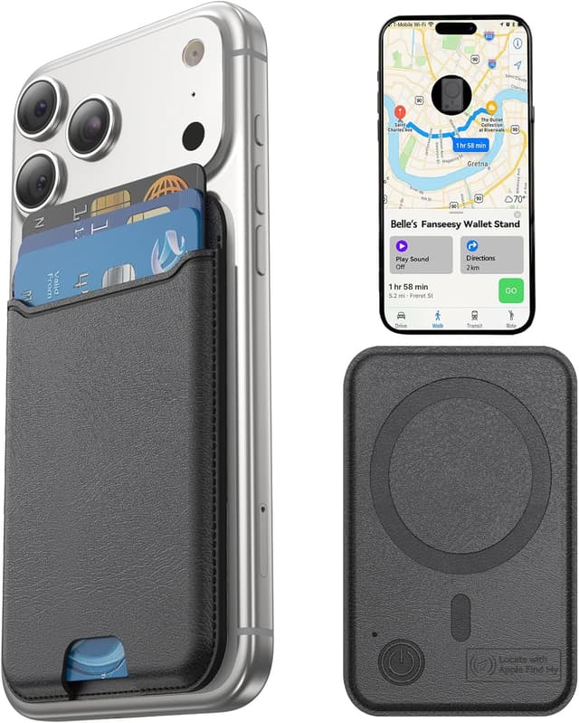 Detalle de Fanseesy MagSafe wallet 0.15 in slim