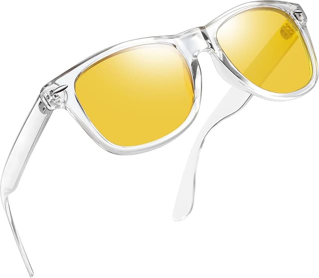 Detalle de Joopin klassische Sonnenbrille Herren & Damen (polarisiert) Retro rechteckig mit UV400