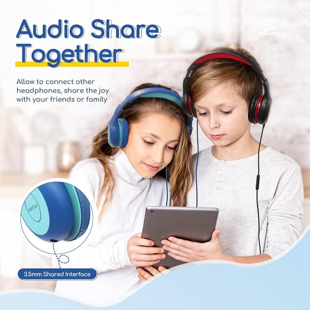 Thumbnail 6 de EarFun Kids Headphones 85dB wired headphones