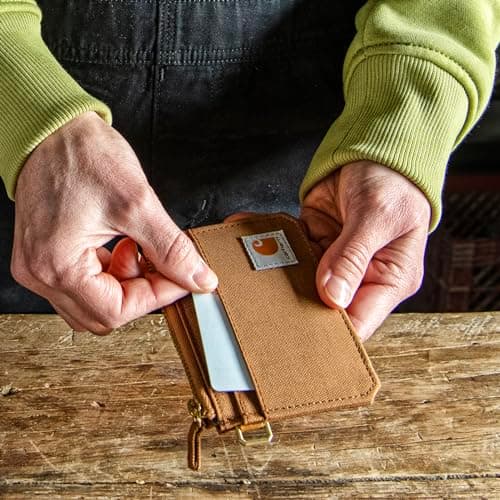 Thumbnail 6 de Carhartt Monedero piel y lona para mujer 👛