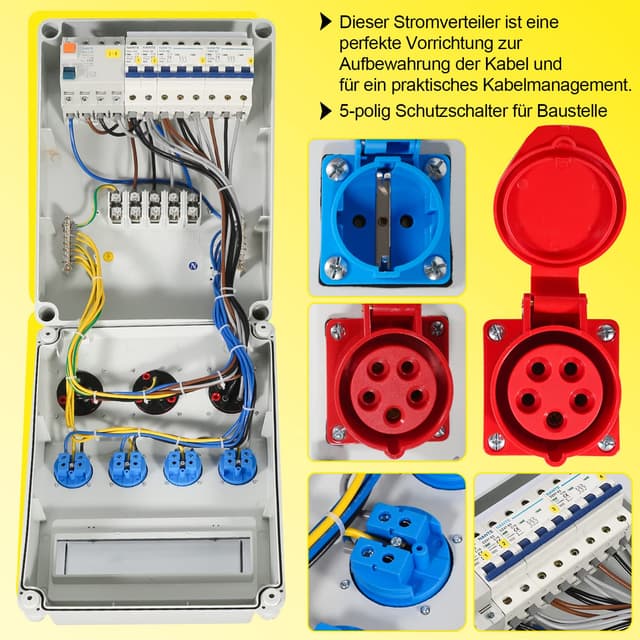 Thumbnail 4 de Herrselsam Baustromverteiler 1X32A